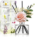 COCODOR Rose Flower Reed Diffuser/April Breeze/6.7oz/1 Pack/Reed Diffuser by COCODOR