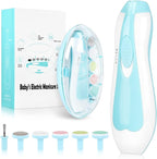 Electric Nail File Drill for Baby No Sharp Claws Hurt, 6 in 1 Safety Cutter - Image 9