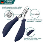 DEOU Podiatrist Toenail Clippers Ingrown Toenail Tools - Image 3