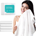 4 Pack Disposable Bath Towels Durable Large Portable Thicken Camping Towels by PUFFINTRIP