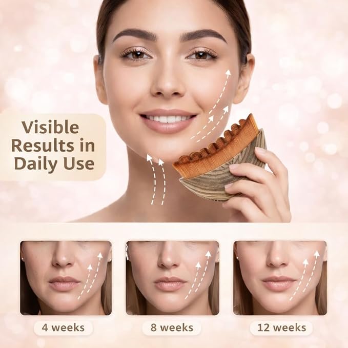 2PCS Lymphatic Contour Face Brush, Ergonomically Designed to Fit The Skin - Image 6
