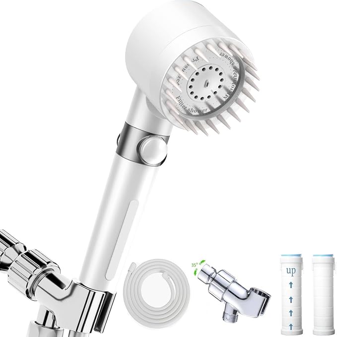 High Pressure Handheld Shower Head High Pressure Shower Heads- High Flow Even by xianshengle