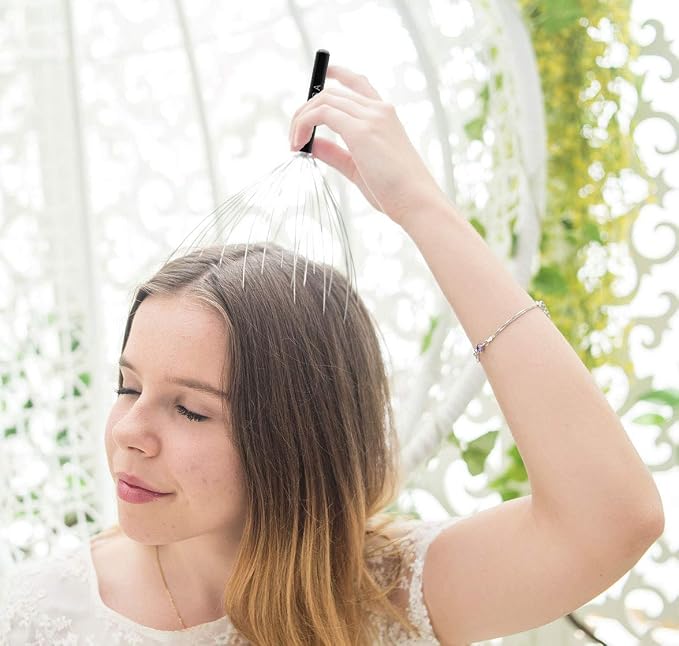USAGA 36 Fingers Head Massager Scalp Massager Head Scratcher, Stocking Stuffers - Image 4