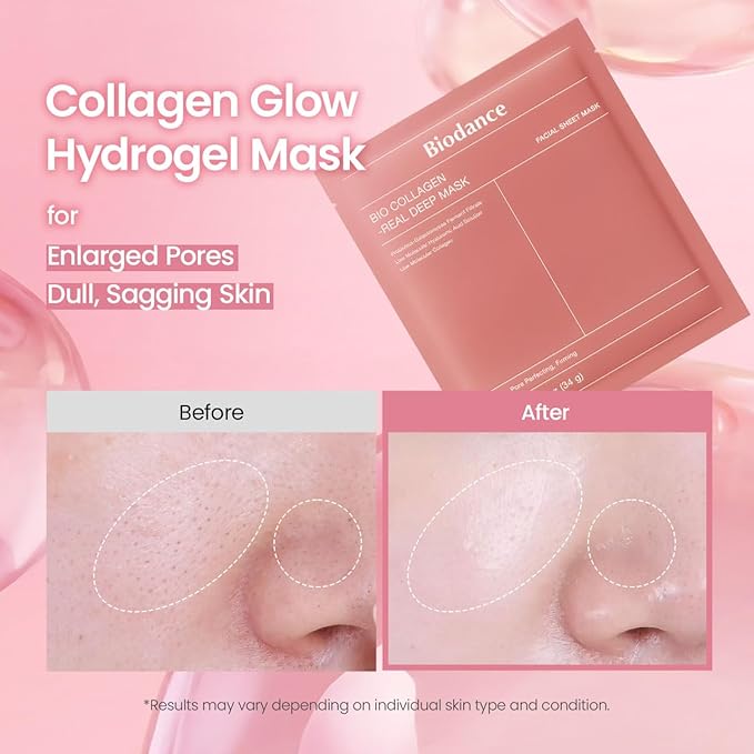 BIODANCE Bio-Collagen Real Deep Mask, Hydrating Overnight Hydrogel Face Mask - Image 3
