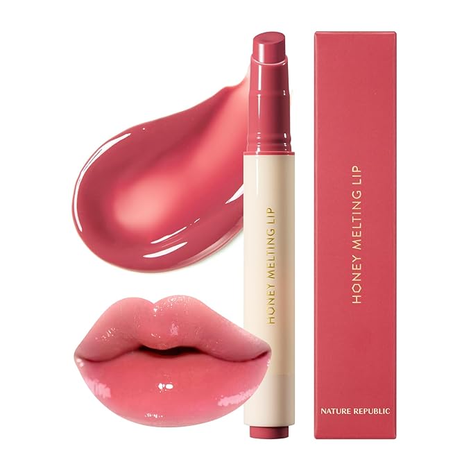 Nature Republic HONEY MELTING LIP SOFT LIP STICK, Hydrating Gloss, Moisturizing by NATUREREPUBLIC