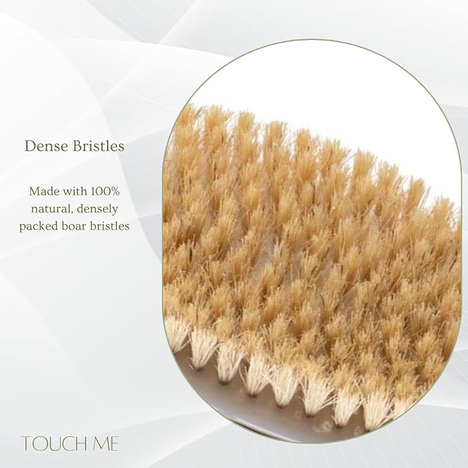 100% Natural Boar Bristle Body Brush - Image 3