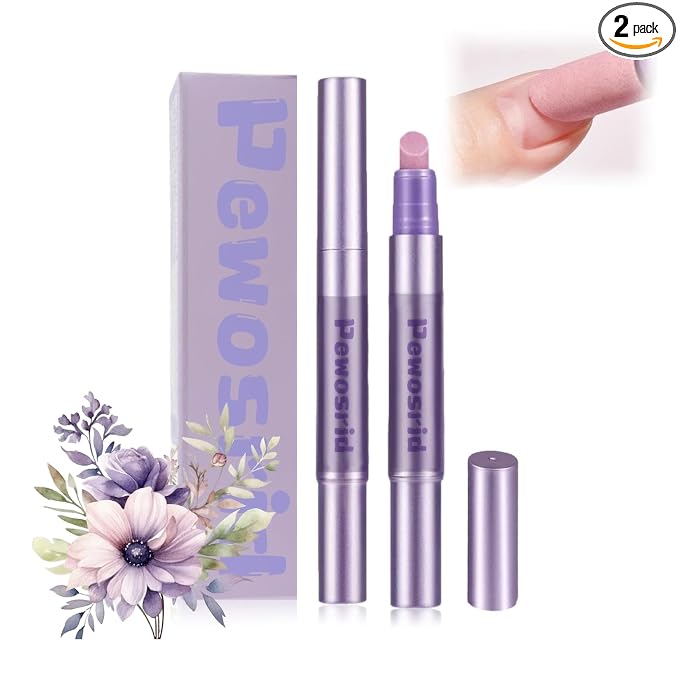 Cuticle Oil Pusher Pens, 4-in-1 Ceramic Cuticle Remover & Cuticle Oil in a Pen by Pewosrid
