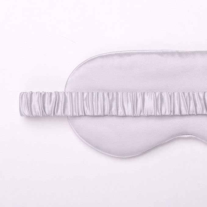 Silk Sleep Mask Light Blocking Luxury 100% Mulberry 19mm Silk Eye Mask Eye - Image 3