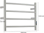Heated Towel Racks for Bathroom, Wall Mounted Electric Towel Warmer Racks - Image 4