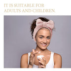 3 Pieces Makeup Headband with Bow Spa Headband - Image 6