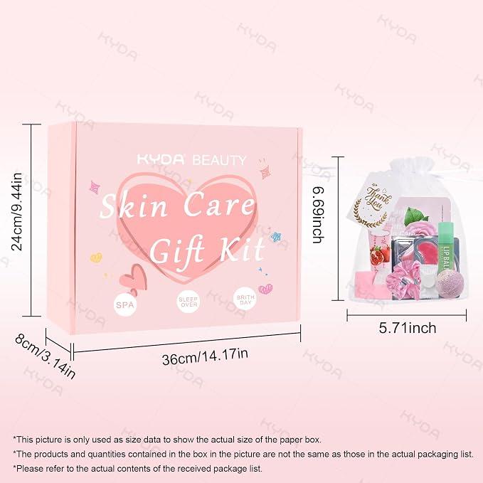 KYDA 132PCS SPA Party Supplies for Women, Include Face Masks, Hand Cream - Image 8