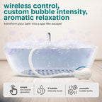 SereneLife Portable Spa Bubble Bath Massager - Image 3
