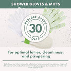 EcoTools Bath + Shower Gloves 6 Pack, Exfoliating Gloves Remove Dead Skin & - Image 8