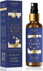 Orange & Vanilla Ayurveda Mist | Vata Balancing Room Spray | Air Freshener | by Aromafume