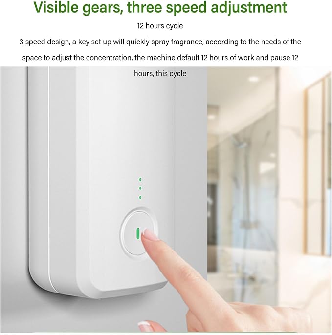Automatic Essential Oil Diffuser, Wall Mount Standing Scent Fragrance Dispenser - Image 3