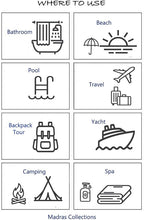 Turkish Beach Towel | 100% Cotton, 38 x 70 Inches | Quick Dry, Sand Free - Image 4