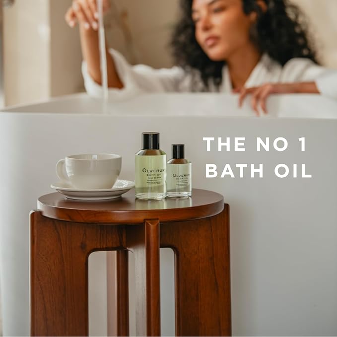 OLVERUM - Natural Bath Oil | Vegan, Cruelty-Free, Revitalizing Clean Beauty - Image 6