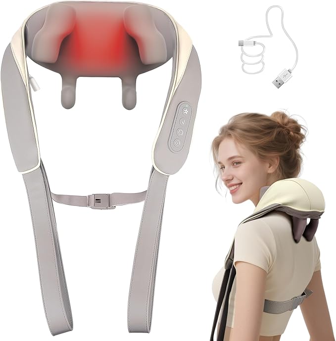 Neck and Shoulder Massager, 6D Neck Massager by Unknown