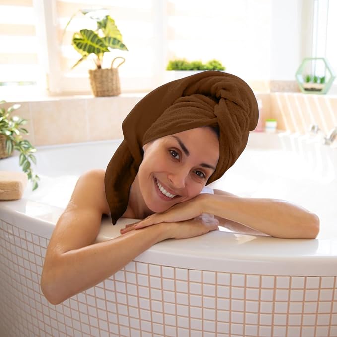 KAHAF COLLECTION 6 Pack Bath Towels Set 100% Ring Spun Cotton, Lightweight - Image 5