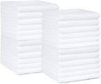 Amazon Basics Fast Drying Cotton Washcloths by AmazonBasics