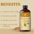 Frankincense Essential Oil | USDA Certified Organic Frankincense Oil | Woody - Image 4