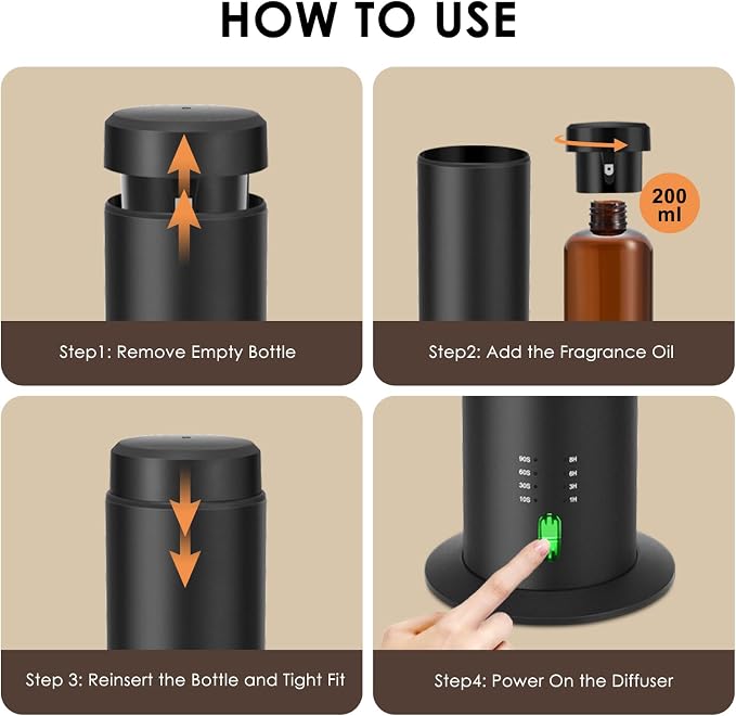 Waterless Scent Essential Oil Diffuser - Image 8