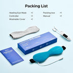 Ezona Heated Eye Mask, Warm Eye Compress Mask - Image 8
