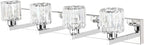 Aipsun Crystal Bathroom Vanity Light Modern Vanity Lighting Fixtures Crystal - Image 2