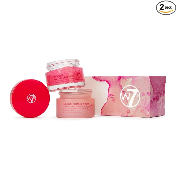 W7 Sweet Dreams Lip Scrub & Overnight Lip Mask Duo by W7
