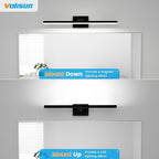 VOLISUN Modern Bathroom Vanity Light 31.5 inch, 18W Dimmable 5CCT Led Bathroom - Image 7