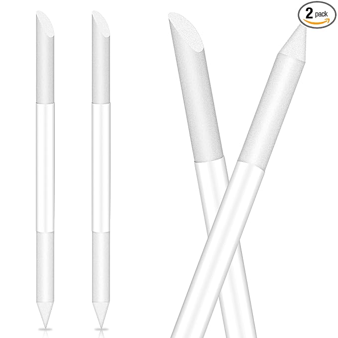 Glass Cuticle Pusher Set of 2 Cuticle Remover Tool Glass Nail Cuticle Trimmer by Sliverdew
