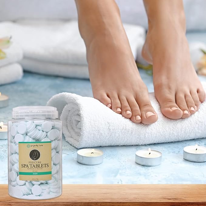 Ginger Lily Farms Botanicals Pedicure Spa Tablets, Natural & Organic, - Image 5