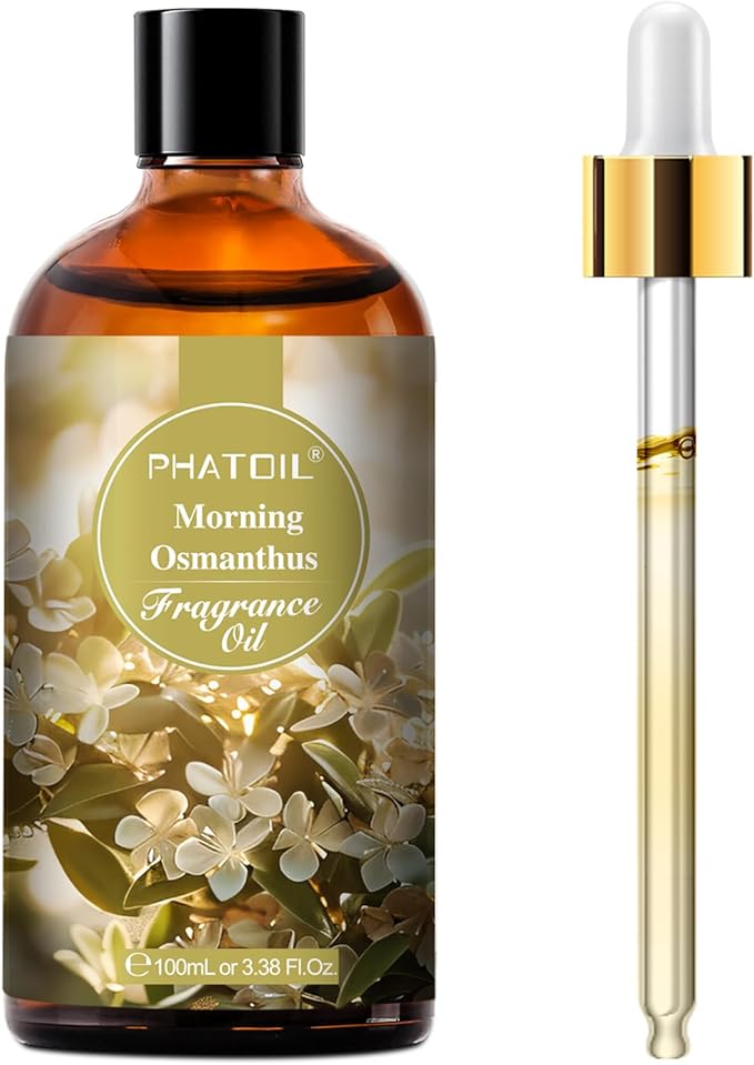 PHATOIL 100ML Morning Osmanthus Fragrance Oils, Huge 3.38fl.oz Bottle Morning by PHATOIL