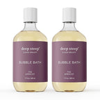 Deep Steep Bubble Bath, Fig Apricot 17 oz – Hypoallergenic, Clinically Tested by DeepSteep
