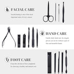 Manicure Pedicure Kit Nail Clippers Set Fingernails & Toenails Vibrissac - Image 2