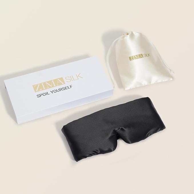 ZIMASILK 100% 22 Momme Mulberry Silk Sleep Mask - Image 8