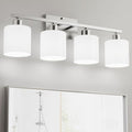 Bathroom Lights Over Mirror Brushed Nickel, Anti-Rust 4-Light Bathroom Vanity by Dekang