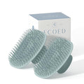 Ecoed 2 PC Scalp Massager Shampoo Brush, Scalp Scrubber & Exfoliator by ECOED