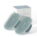 Ecoed 2 PC Scalp Massager Shampoo Brush, Scalp Scrubber & Exfoliator by ECOED