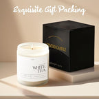 White Tea Candles for Home Scented, Natural Soy Wax Aromatherapy Non Toxic - Image 6