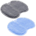 2PACK Shower Foot Scrubber Mat Back Washer Back Exfoliating Bath Wash Pad Wall by SZZYXD
