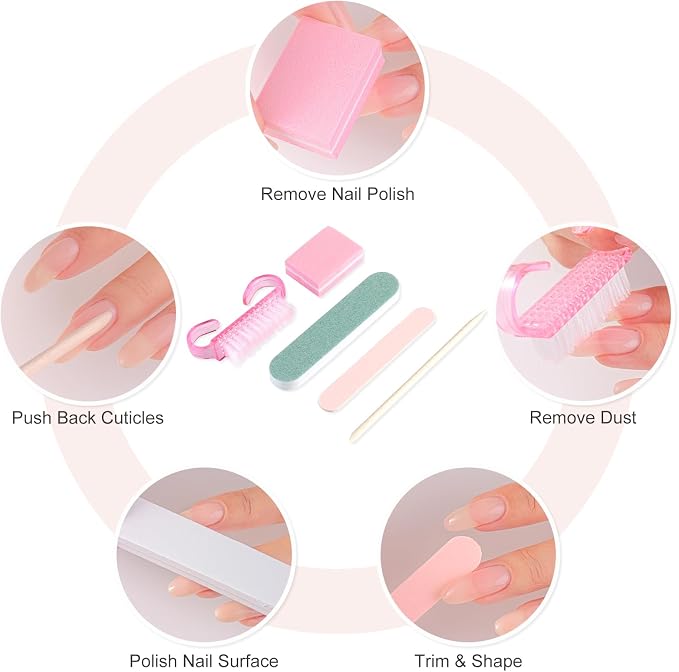 SUTOKAKA 10 Sets Disposable Manicure Prep Kit - Image 4