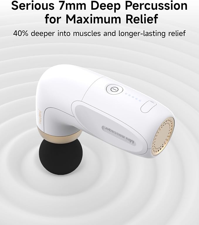 HEYCHY A1 Super Mini Massage Gun, Percussion Deep Tissues Muscle Massager - Image 2