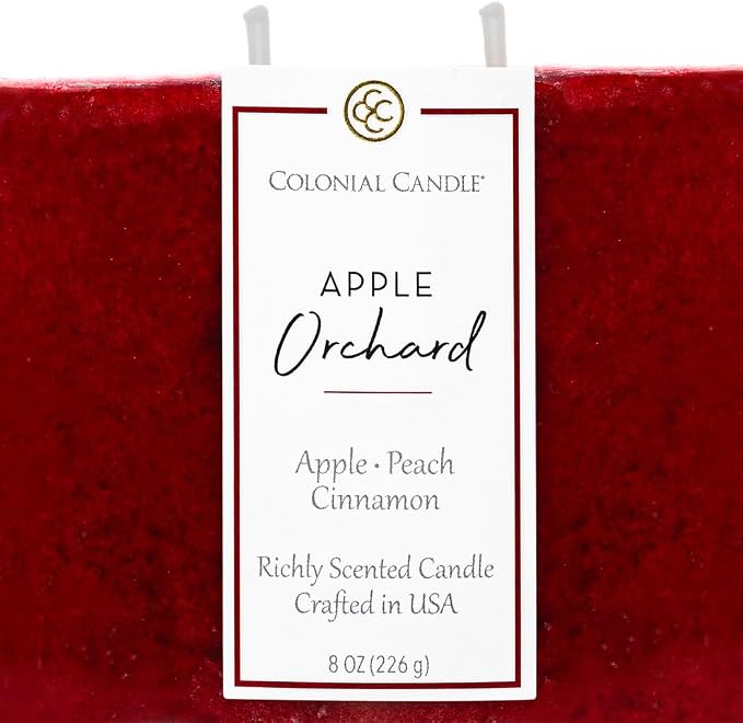 Colonial Candle Apple Orchard Scented Candle Jar, Highly Fragranced Candles - Image 5