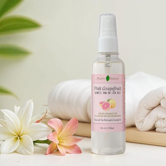 Pink Grapefruit Linen and Room Spray, Natural Air Freshener Made - Image 4