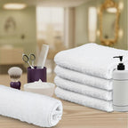 100% Cotton Salon Towels Set of 50|400 GSM|Bulk Hand Towel|Cotton Salon - Image 4