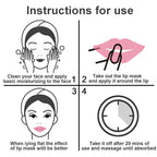 Permotary 30 PCS Moisturizing Collagen Lip Mask Crystal Mouth Care Pads Mask - Image 7