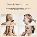 Natural Wooden Hair Growth Scalp Massager Comb - Image 7