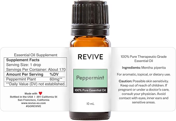 Peppermint Essential Oil 2 Pack by Revive Essential Oils - Image 2