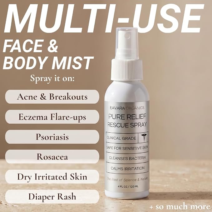 Pure Relief Rescue Spray for Sensitive, Irritated & Blemish-Prone Skin – - Image 2